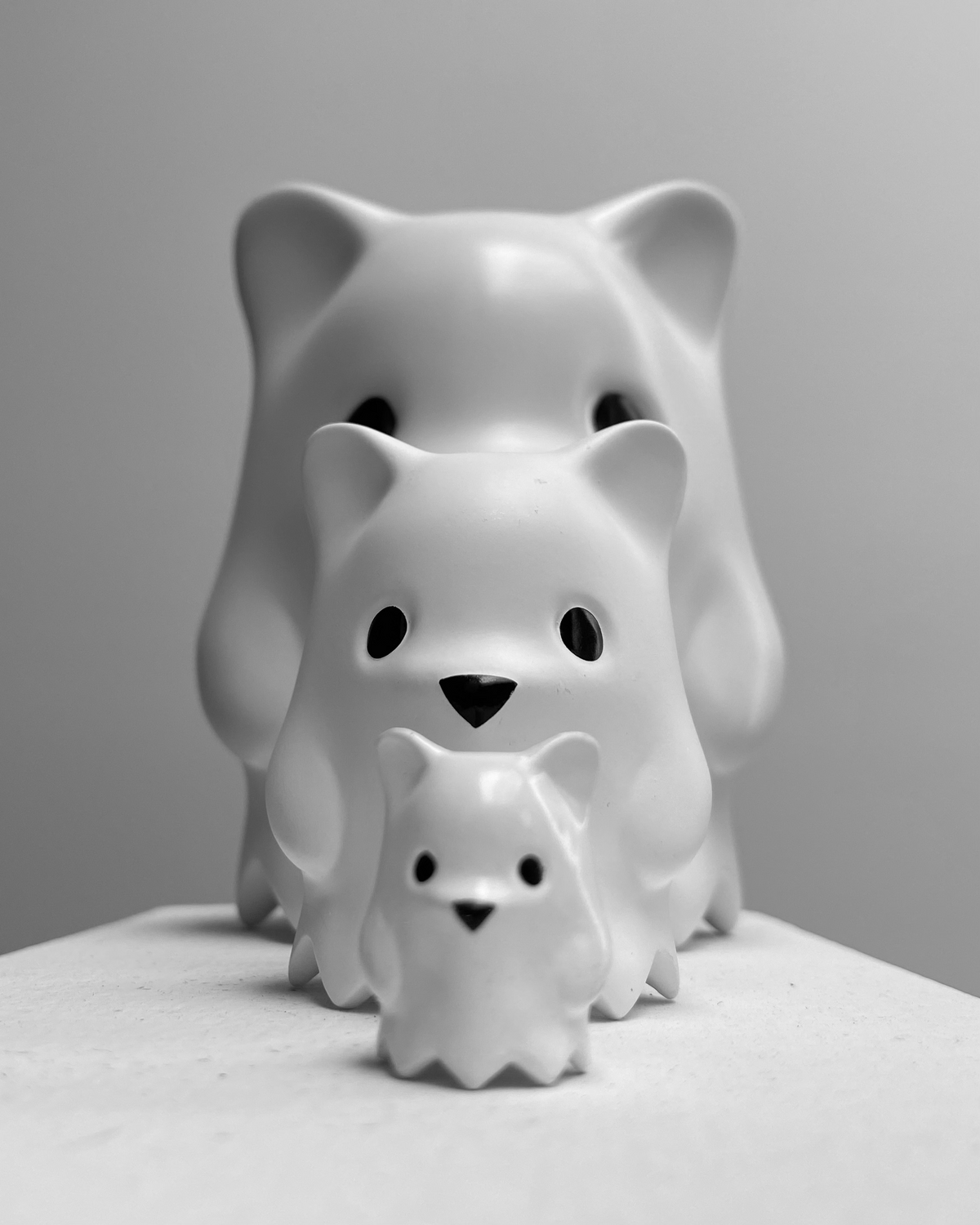 Ghostbear XL - Matte White-Luke Chueh-Munky King