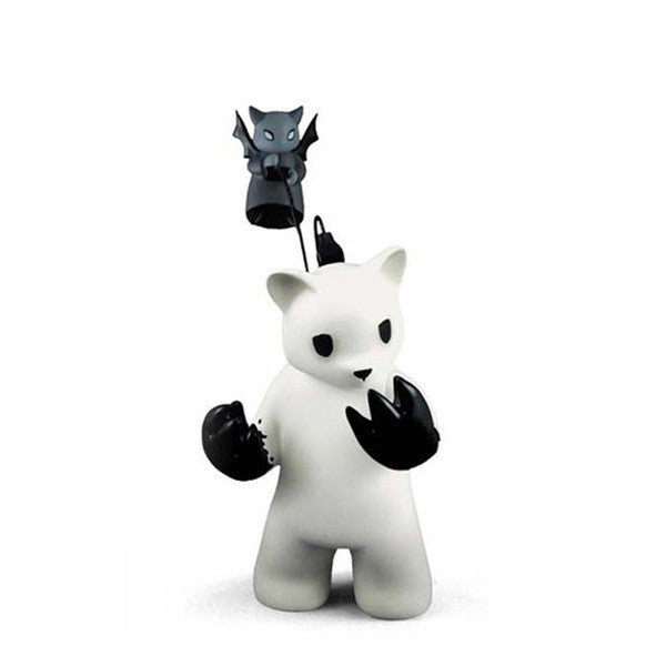 Bearbrick Medicom - Yoskay Yamamoto Noir Et Transparent - Koibito Munky King Fish